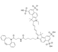 Cyanine5.5 DBCO（PF6）cas:1857352-95-4 荧光Cy5.5-二苯基环辛炔