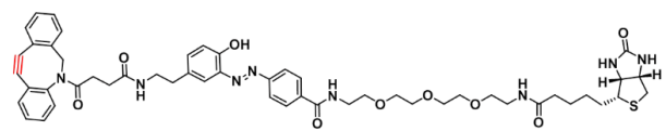 Diazo Biotin-PEG3-DBCO|生物素-三乙二醇-二苯基环辛炔的相关描述