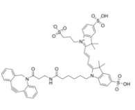 Cyanine3 DBCO| CY3-DBCO|cas:1782950-79-1 CY3荧光素标记二苯基环辛炔