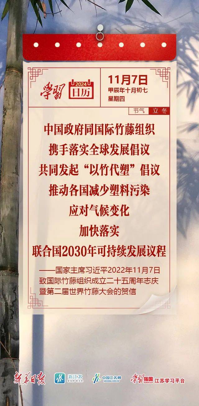学习日历丨2024年11月7日